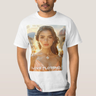 FLORENZ - ITALIEN - ICH LIEBE FLORENZ T-Shirt
