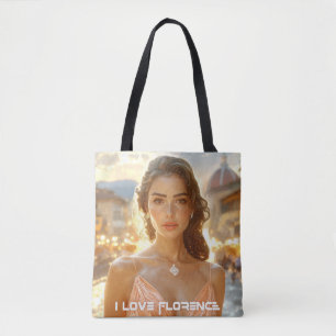 FLORENZ - ITALIEN - ICH LIEBE FLORENZ TASCHE