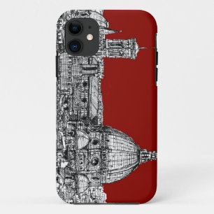 Florenz Italien im Rot iPhone 11 Hülle