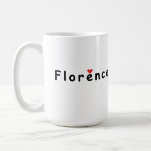 Florenz Italien Kaffeetasse