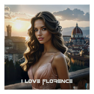 FLORENZ - ITALIEN POSTER