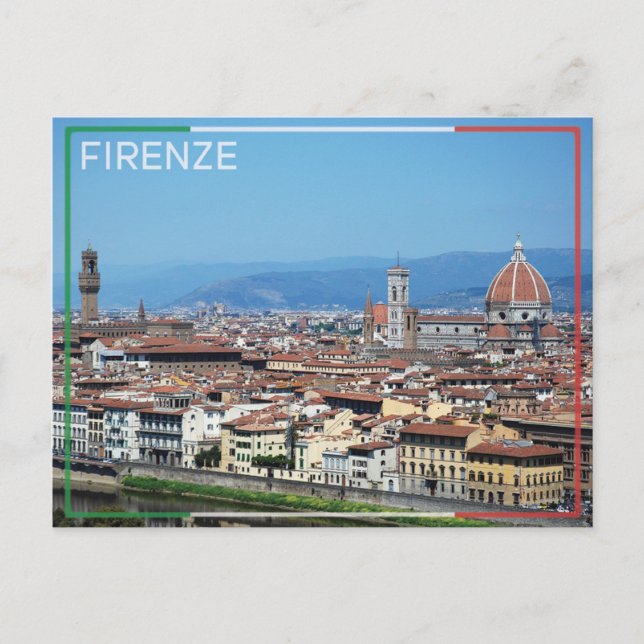 Florenz - Italien Postkarte (Vorderseite)