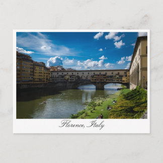 Florenz, Italien Postkarte