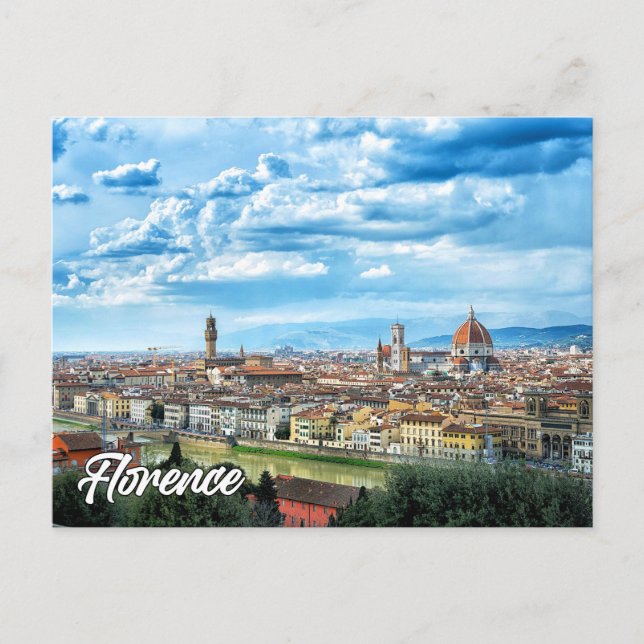 Florenz, Italien Postkarte (Vorderseite)