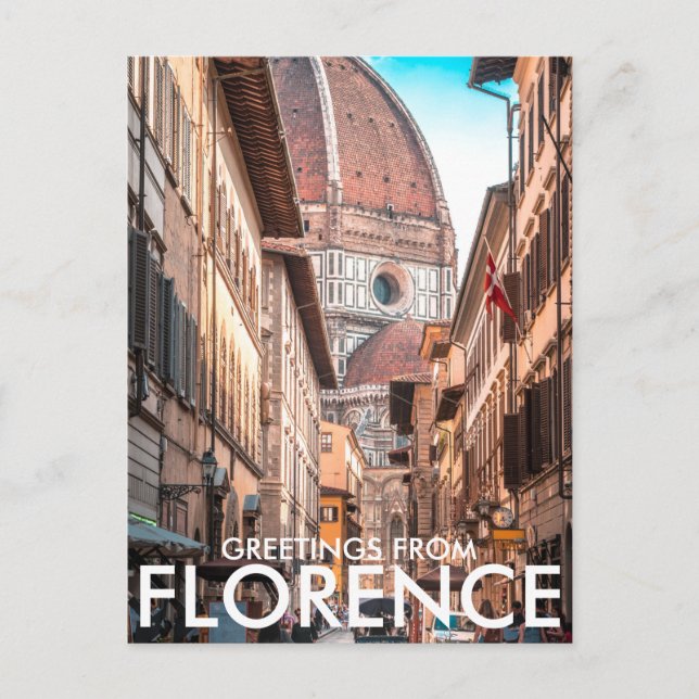 Florenz, Italien Postkarte (Vorderseite)