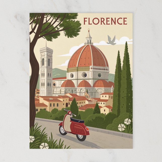 Florenz, Italien Postkarte (Von Creator hochgeladen)