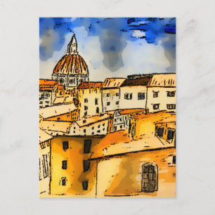 Florenz Italien Postkarte