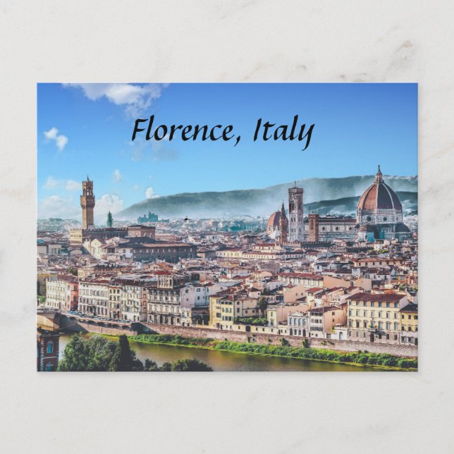 Florenz, Italien Postkarte (Vorderseite)