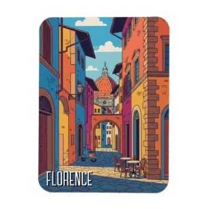 Florenz Italien Reise Abstrakte Kunst Magnet