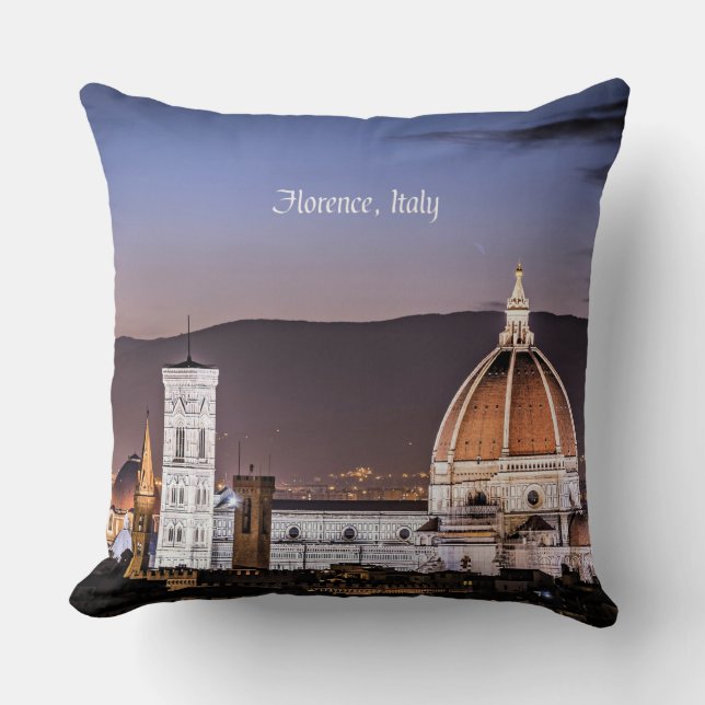 Florenz, Italien - Stadtbild, Kissen (Vorderseite)