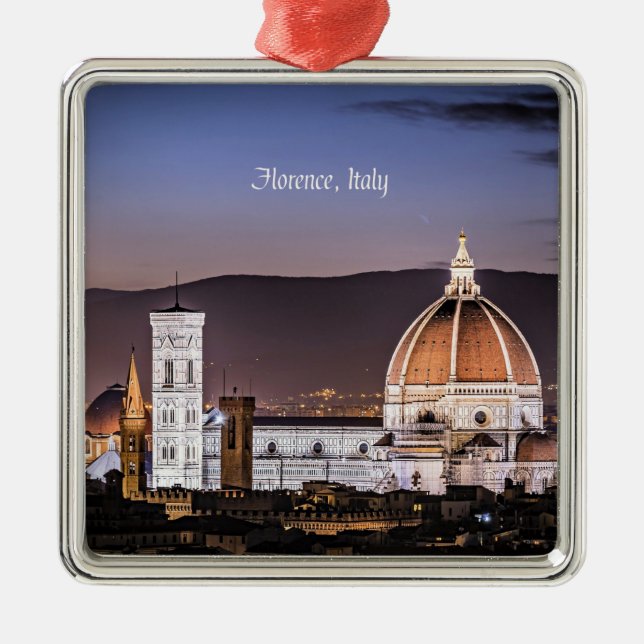 Florenz, Italien - Stadtbild, Ornament Aus Metall (Vorne)