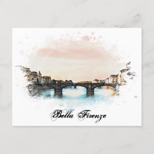 **   Florenz Italienisch AP12 Sprache Firenze Ital Postkarte