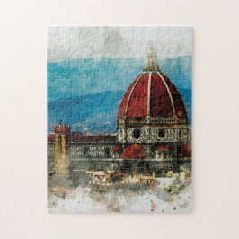 Florenz italy mediterrane Aquarell