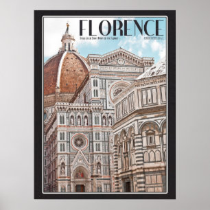 Florenz-Kathedrale Poster