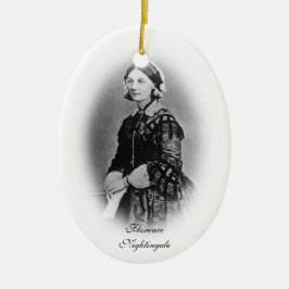 Florenz Nachtigall-Krankenpflege Keramik Ornament