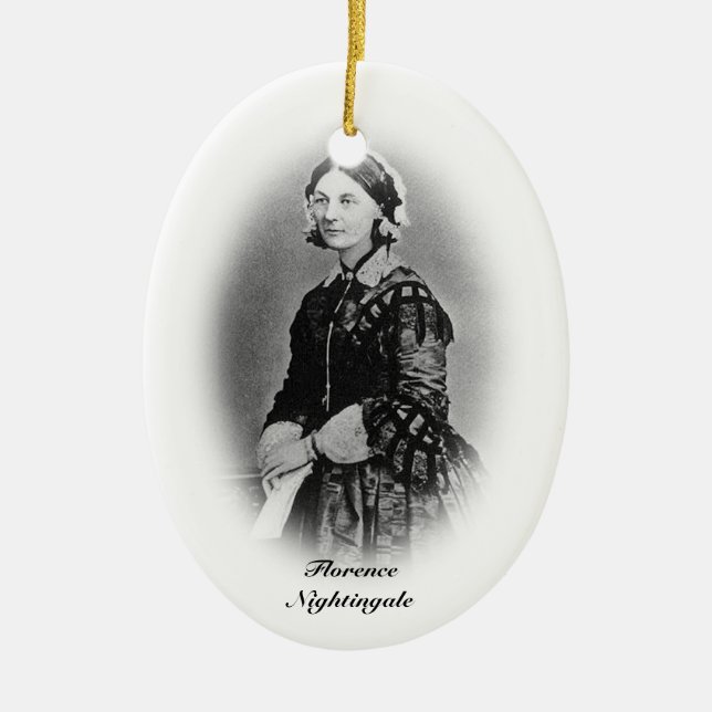 Florenz Nachtigall-Krankenpflege Keramikornament (Vorne)