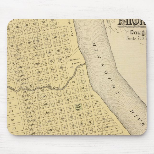 Florenz, Nebraska Mousepad (Vorne)