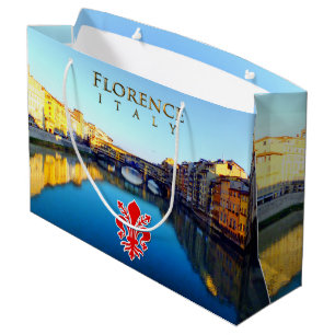 Florenz - Ponte Vecchio Große Geschenktüte