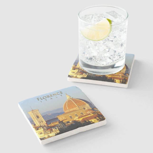 Florenz - Santa Maria Del Fiore Steinuntersetzer (Seitenansicht)