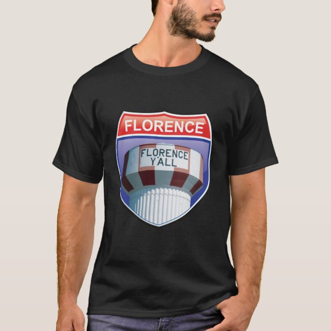 Florenz Sie zwischenstaatlicher Zeichen-T - Shirt (Vorderseite)