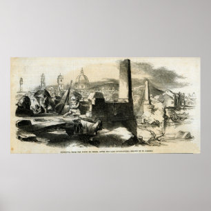 Florenz, von der Ponte de Perro Poster