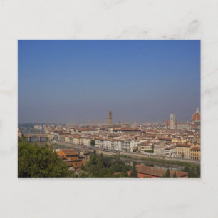 Florenz von "Piazzale Michelangelo" Postkarte
