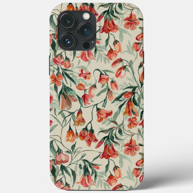 Flores 1 Case-Mate iPhone hülle (Rückseite)