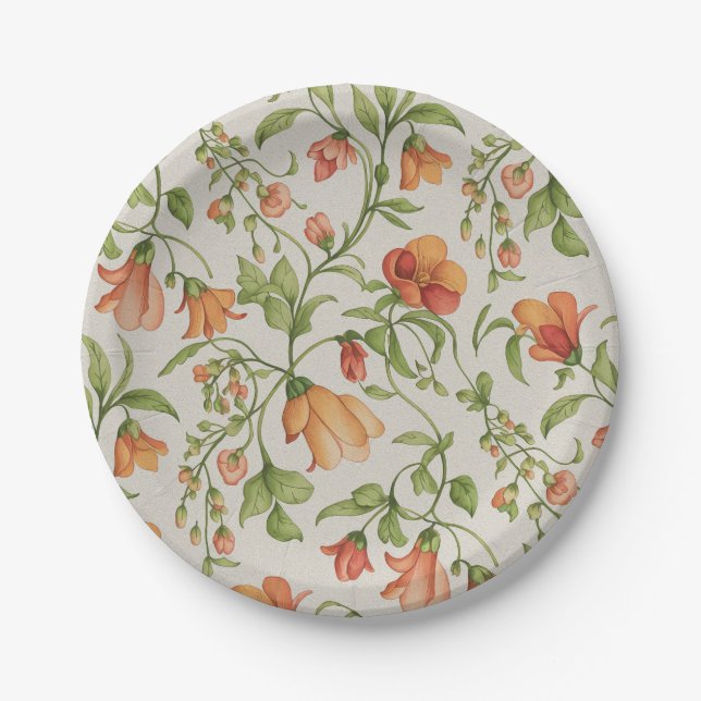 Flores 2 pappteller (Vorderseite)