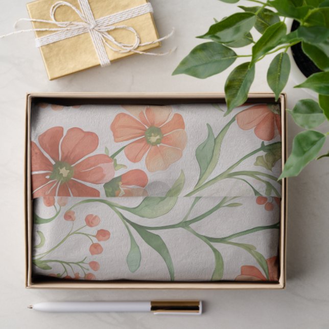 Flores 3 seidenpapier (Geschenk)