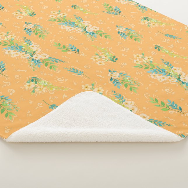 "Flores de Durazno" Sherpadecke (3/4)