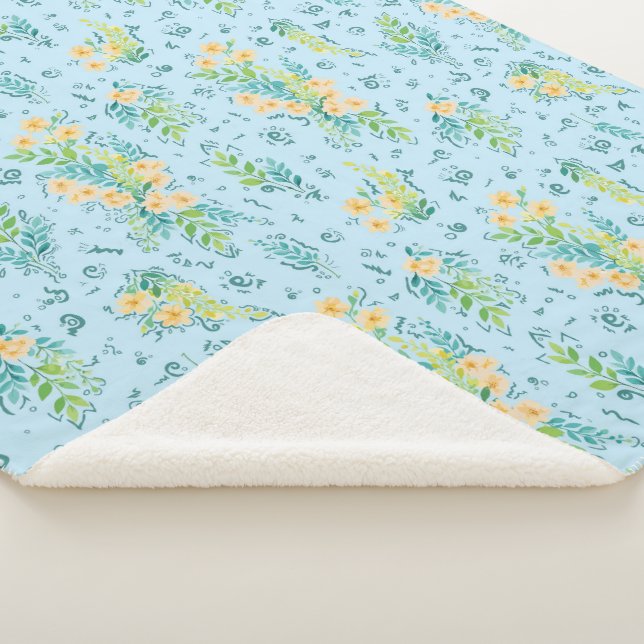 "Flores del cielo" Sherpadecke (3/4)