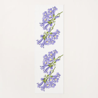 Flores do Brasil jacaranda Yogamatte