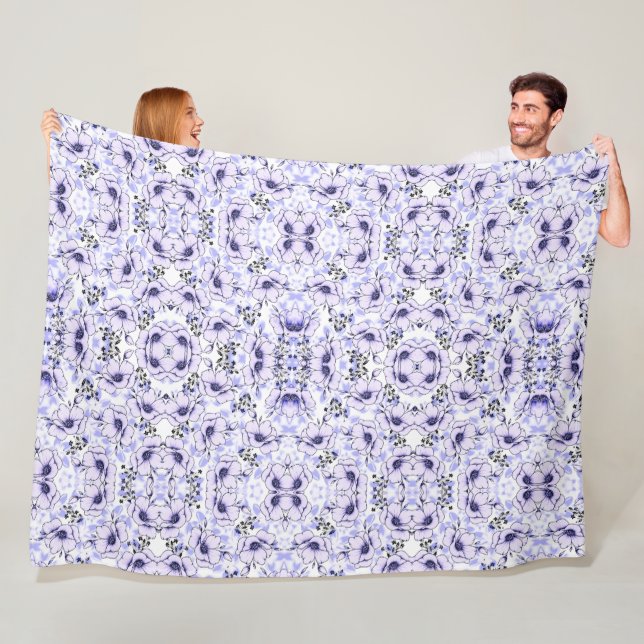 Flores Flutuantes Fleecedecke (Beispiel)