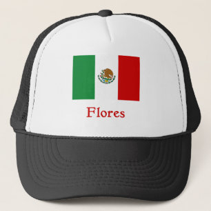 Flores-mexikanische Flagge Truckerkappe