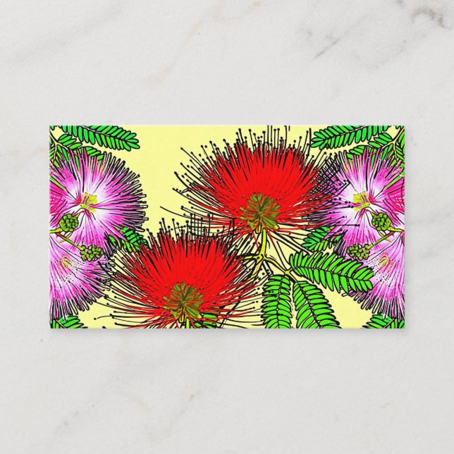 Flores nativas do Brasil Visitenkarte (Vorderseite)