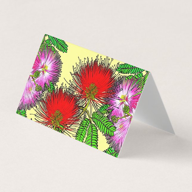 Flores nativas do Brasil Visitenkarten (Vorderseite)