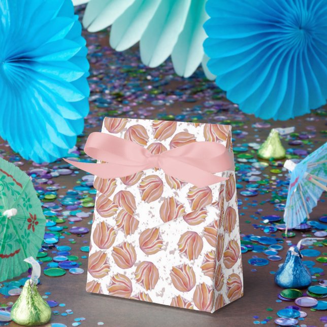 Flores Pêssego Geschenkschachtel (Party)