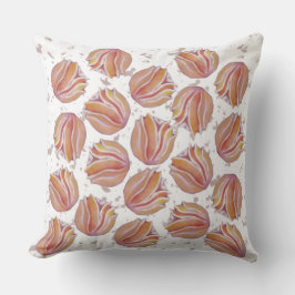 Flores Pêssego Kissen