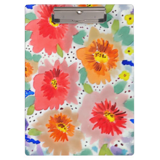 Flores rojas klemmbrett