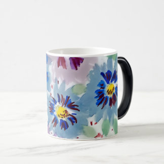 Flores violetas verwandlungstasse