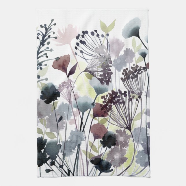 Florets II Geschirrtuch (Vertikal)