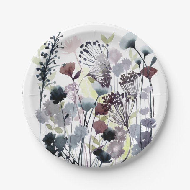 Florets II Pappteller (Vorderseite)