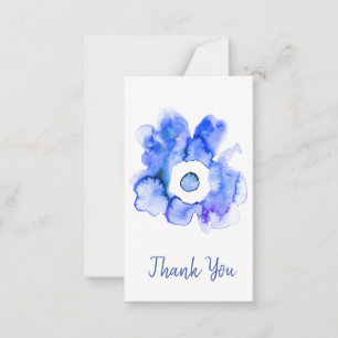 Florfarbenes abstraktes Kunsthandwerk Mitteilungskarte