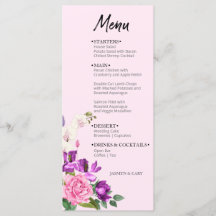 Florfarbenes, rosa Violett Fett Moderne