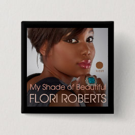 Flori Roberts Button (grobes Tuch)