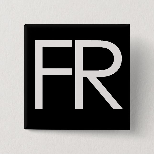 Flori Roberts Logo-Button Button (Vorderseite)