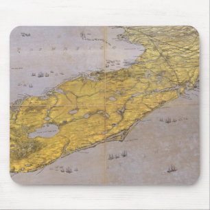 Floria, Georgien und Alabama Mousepad