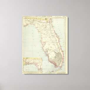Floriada, Vereinigte Staaten Leinwanddruck