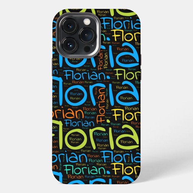 Florian iPhone 13 Pro Max Hülle (Rückseite)