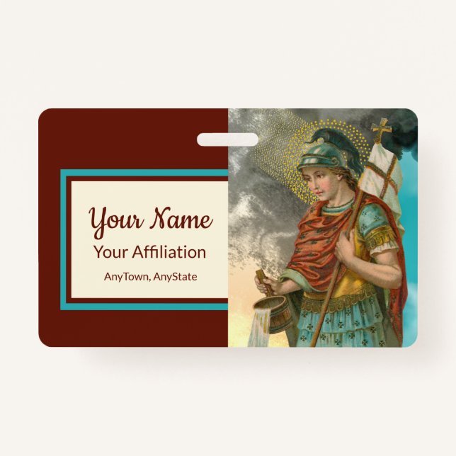 Florian mit Eimer (beide; M 019) Ausweis (Vorderseite)